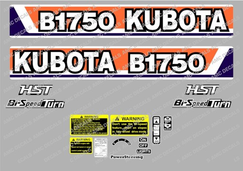 Kubota b1750 hst compact - ,