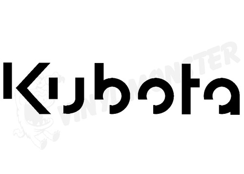 Kubota sticker digger compact - kubota, sticker,