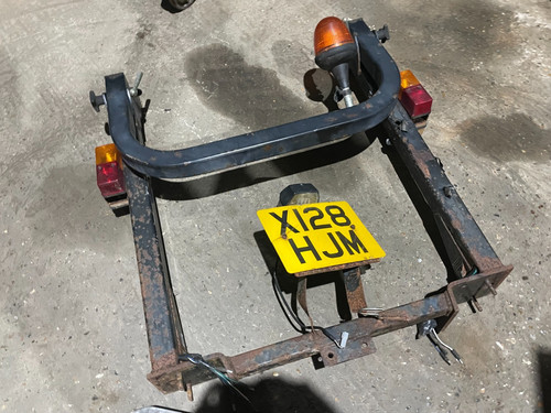 Folding roll bar - , rops